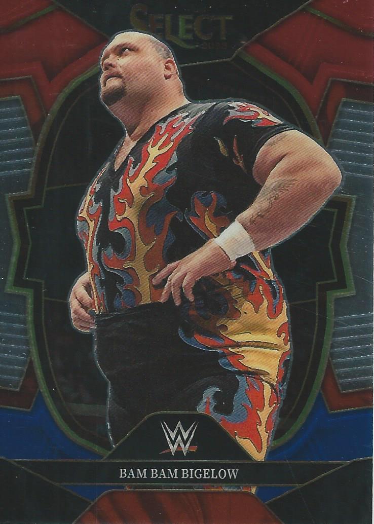 WWE Panini Select 2023 Trading Cards Red/Silver/Blue Bam Bam Bigelow No.57