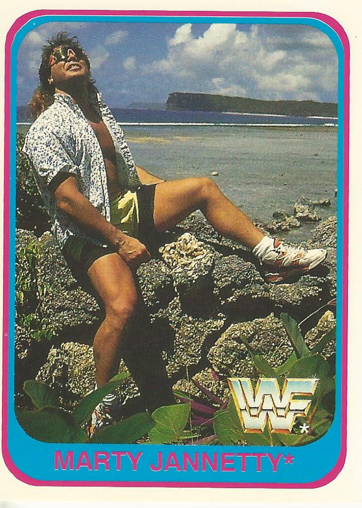 WWF Merlin 1991 Trading Cards Marty Jannetty No.21