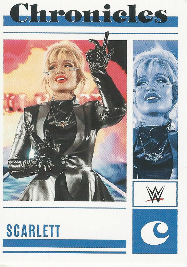 WWE Panini Chronicles 2023 Trading Cards Scarlett No.21