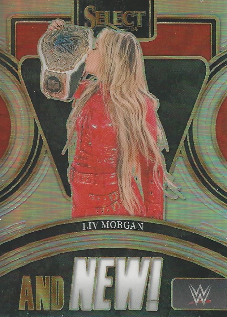 WWE Panini Select 2014 Trading Cards And New Liv Morgan No.1