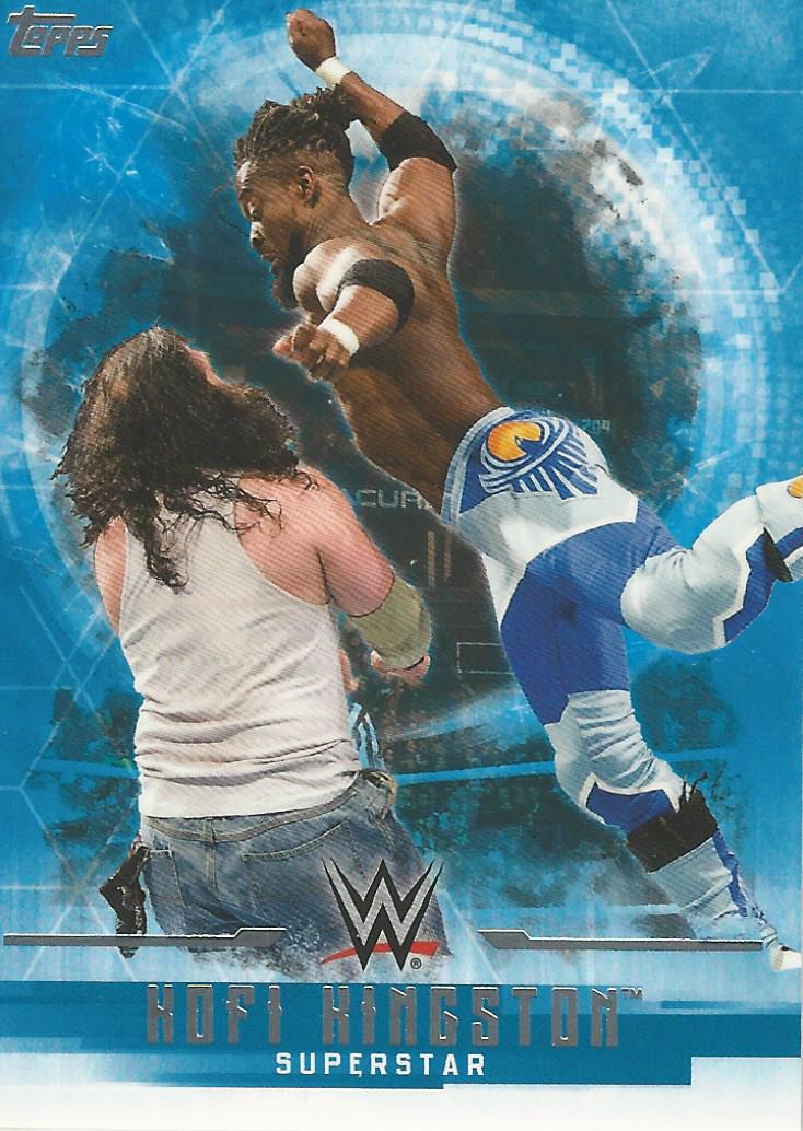 WWE Topps Undisputed 2017 Trading Cards Kofi Kingston No.21