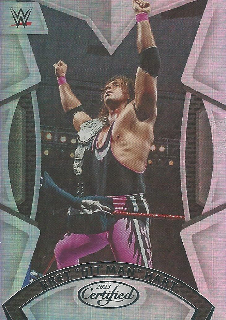 WWE Panini Chronicles 2023 Trading Cards Bret Hart No.221