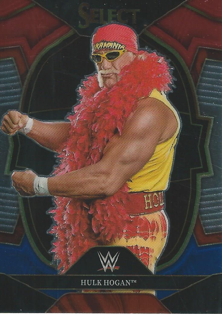 WWE Panini Select 2023 Trading Cards Red/Silver/Blue Hulk Hogan No.59