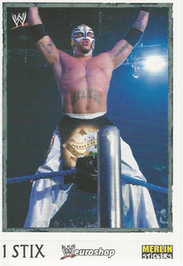 WWE Merlin Heros Stickers 2008 Rey Mysterio No.152