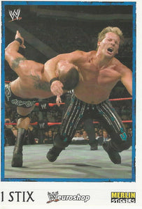 WWE Merlin Heros Stickers 2008 Chris Jericho No.162