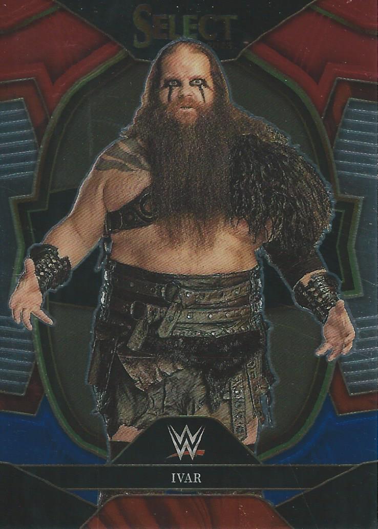 WWE Panini Select 2023 Trading Cards Red/Silver/Blue Ivar No.62