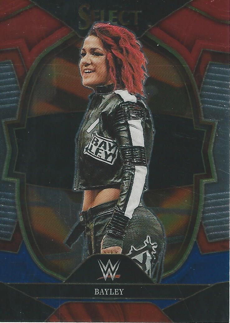 WWE Panini Select 2023 Trading Cards Red/Silver/Blue Bayley No.66