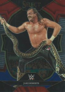 WWE Panini Select 2023 Trading Cards Red/Silver/Blue Jake the Snake Roberts No.69