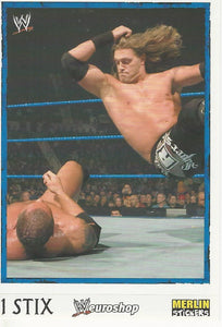 WWE Merlin Heros Stickers 2008 Edge No.196