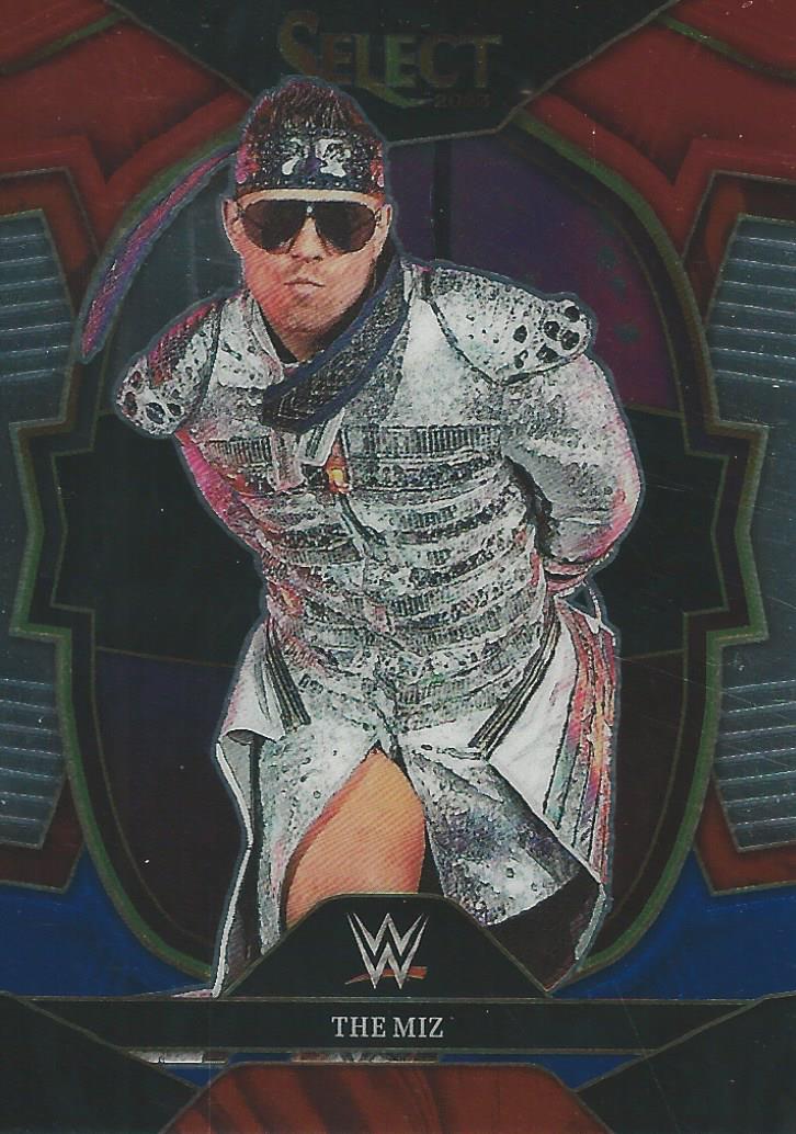 WWE Panini Select 2023 Trading Cards Red/Silver/Blue The Miz No.70