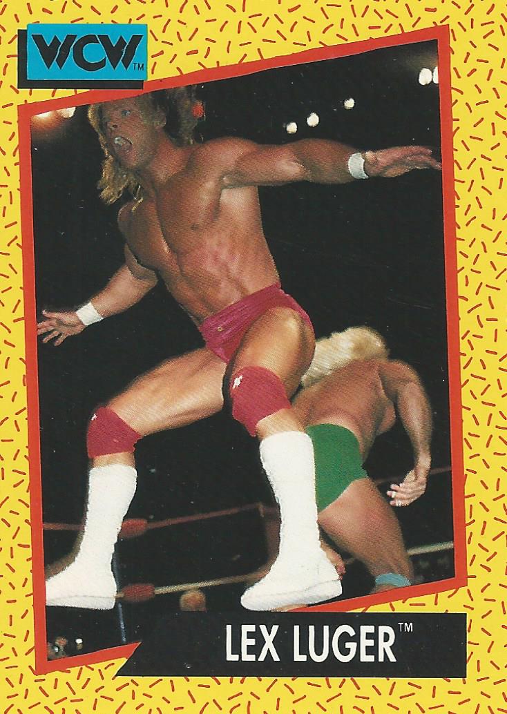 WCW Impel 1991 Trading Cards Lex Luger No.22