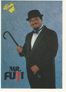 WWF Classic Trading Cards 1990 Mr Fuji No.22