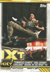 WWE Topps NXT 2021 Trading Cards Tommaso Ciampa No.7