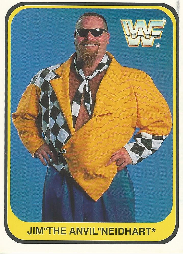 WWF Merlin 1991 Trading Cards Jim Neidhart No.22