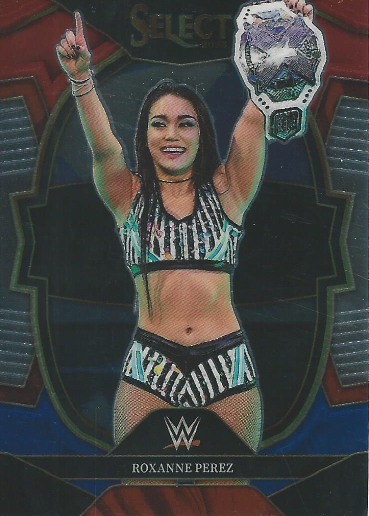 WWE Panini Select 2023 Trading Cards Red/Silver/Blue Roxanne Perez No.85