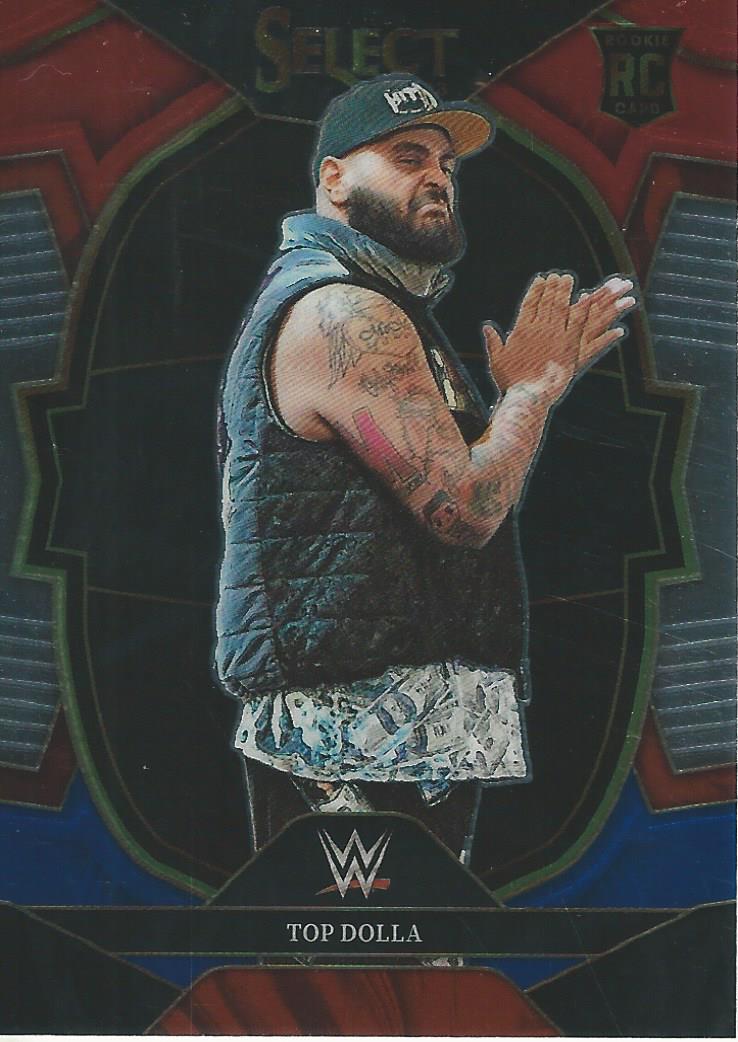 WWE Panini Select 2023 Trading Cards Red/Silver/Blue Top Dolla No.94