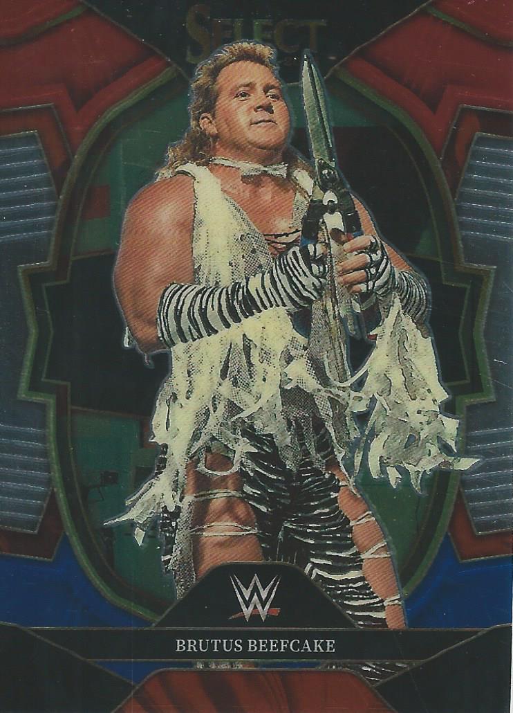 WWE Panini Select 2023 Trading Cards Red/Silver/Blue Brutus Beefcake No.97