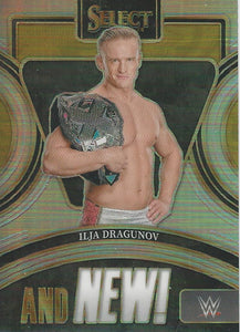 WWE Panini Select 2024 Trading Cards And New Ilja Dragunov No.3