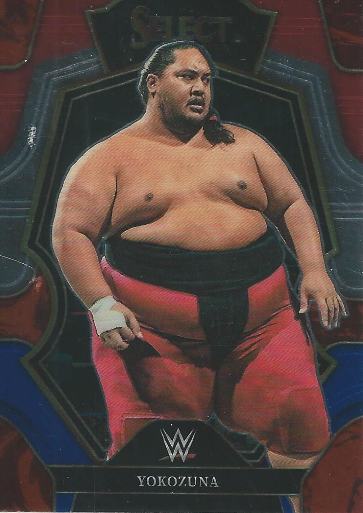 WWE Panini Select 2023 Trading Cards Red/Silver/Blue Yokozuna No.162