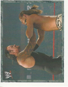 WWE Merlin Heros Stickers 2008 Undertaker No.18