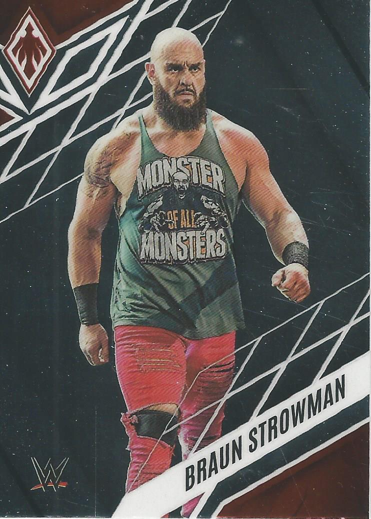 WWE Panini Chronicles 2023 Trading Cards Braun Strowman No.324