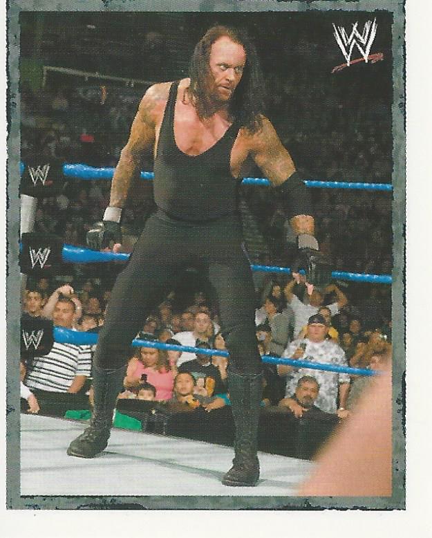 WWE Merlin Heros Stickers 2008 Undertaker No.22