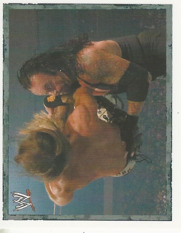 WWE Merlin Heros Stickers 2008 Undertaker No.25