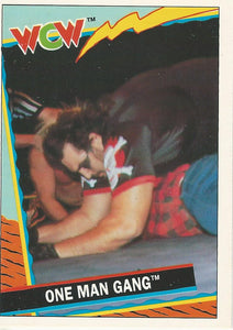 WCW Topps 1992 Trading Cards One Man Gang No.24