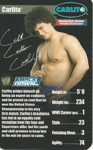 WWE Top Trumps Superstars 1 2005 Carlito