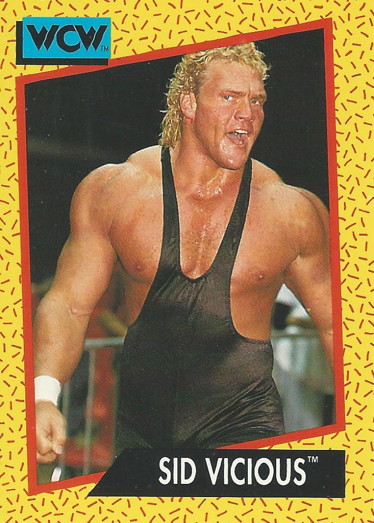 WCW Impel 1991 Trading Cards Sid Vicious No.24