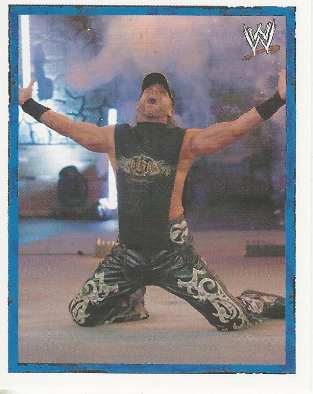 WWE Merlin Heros 2008 Stickers Shawn Michaels No.27