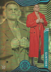 WWE Panini Chronicles 2023 Trading Cards Gunther No.277