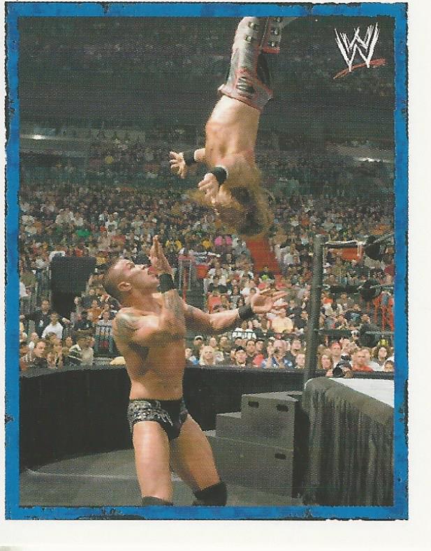 WWE Merlin Heros 2008 Stickers Shawn Michaels No.34