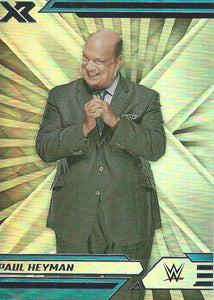 WWE Panini Chronicles 2023 Trading Cards Paul Heyman No.286