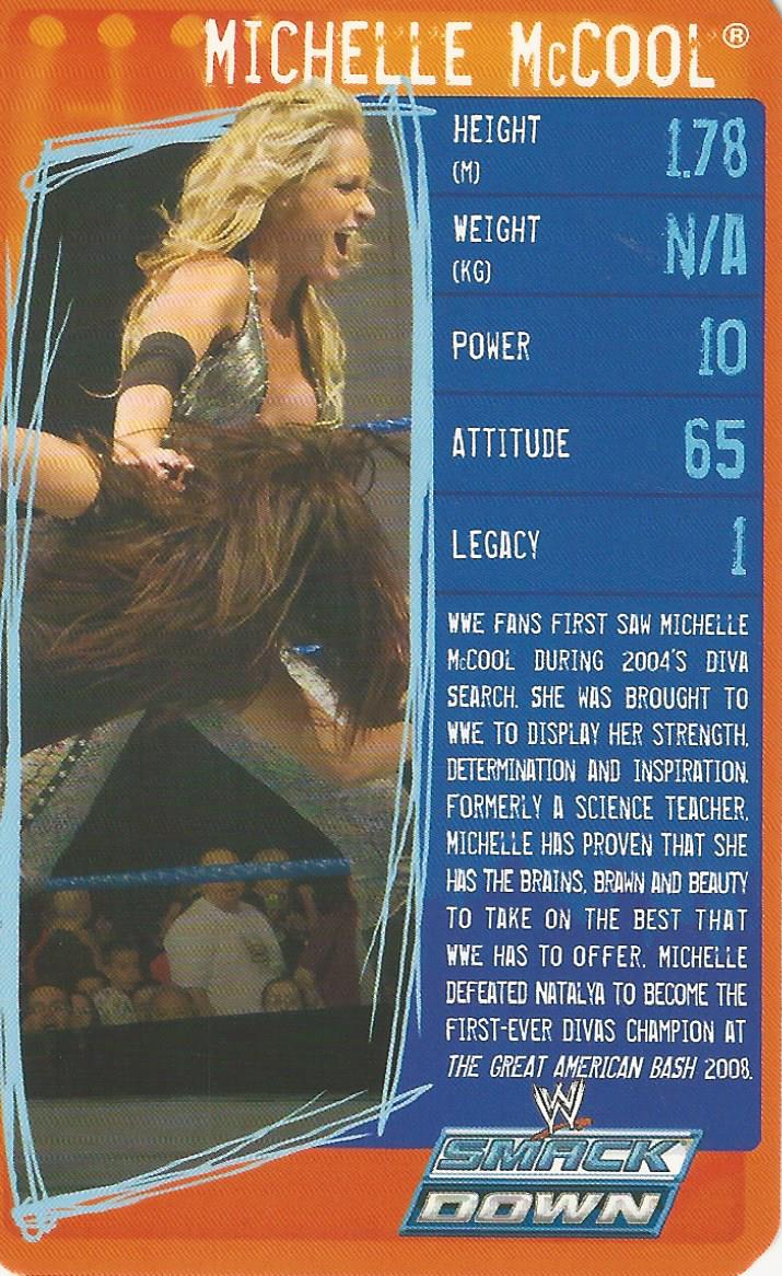 WWE Top Trumps Specials 2009 Michelle McCool