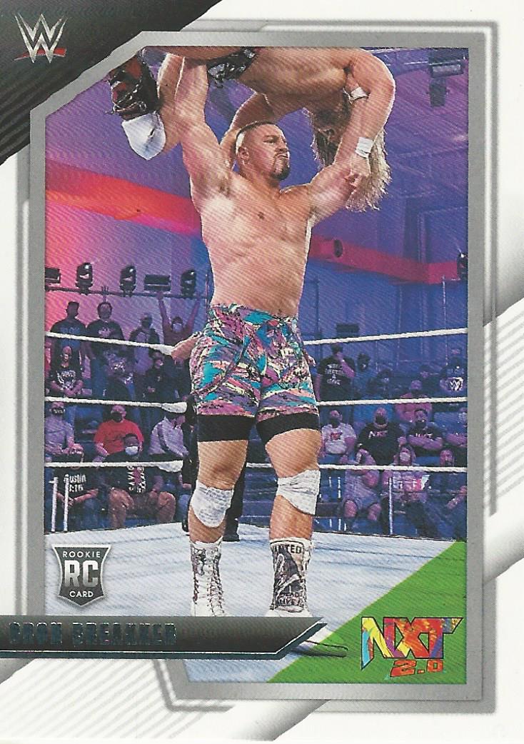 WWE Panini NXT 2022 Trading Cards Bron Breakker No.25