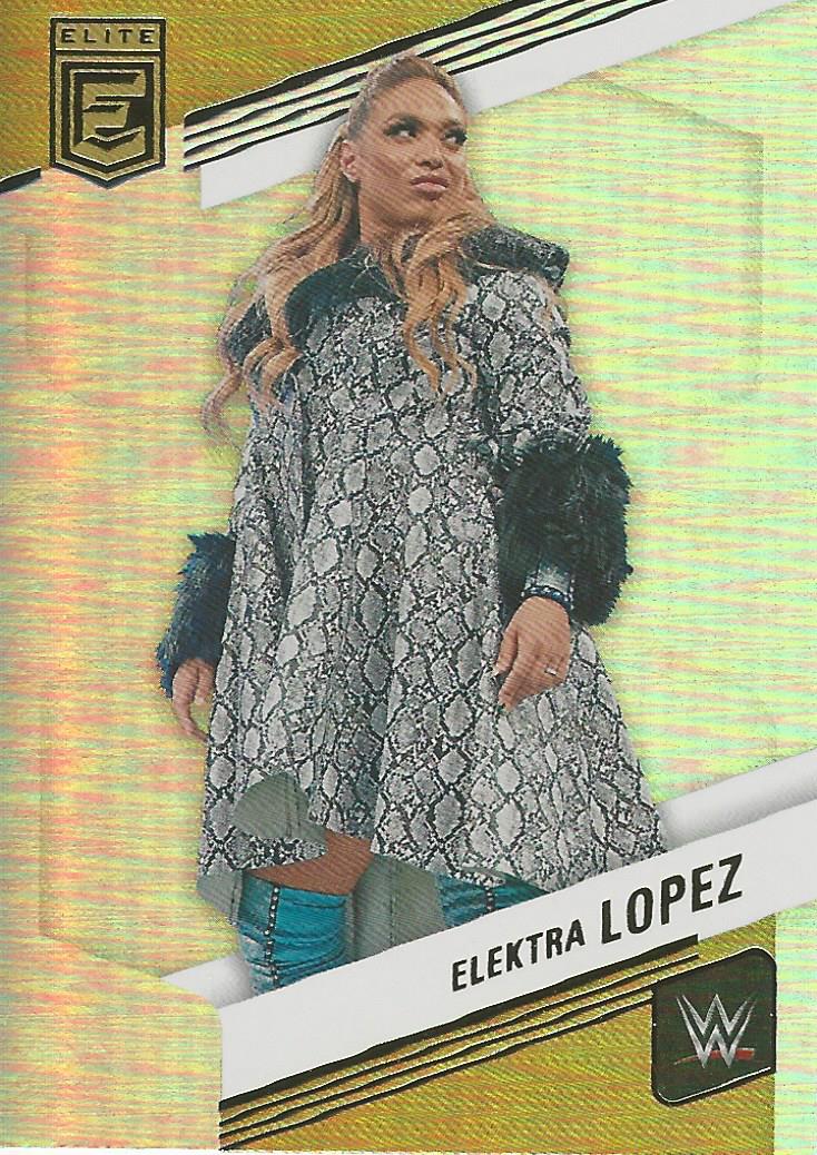 WWE Panini Elite 2023 Trading Cards Elektra Lopez No.25