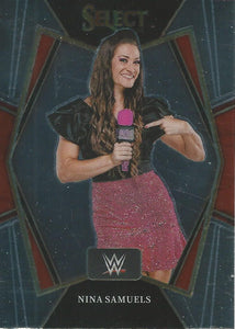WWE Panini Select 2022 Trading Cards Nina Samuels No.128