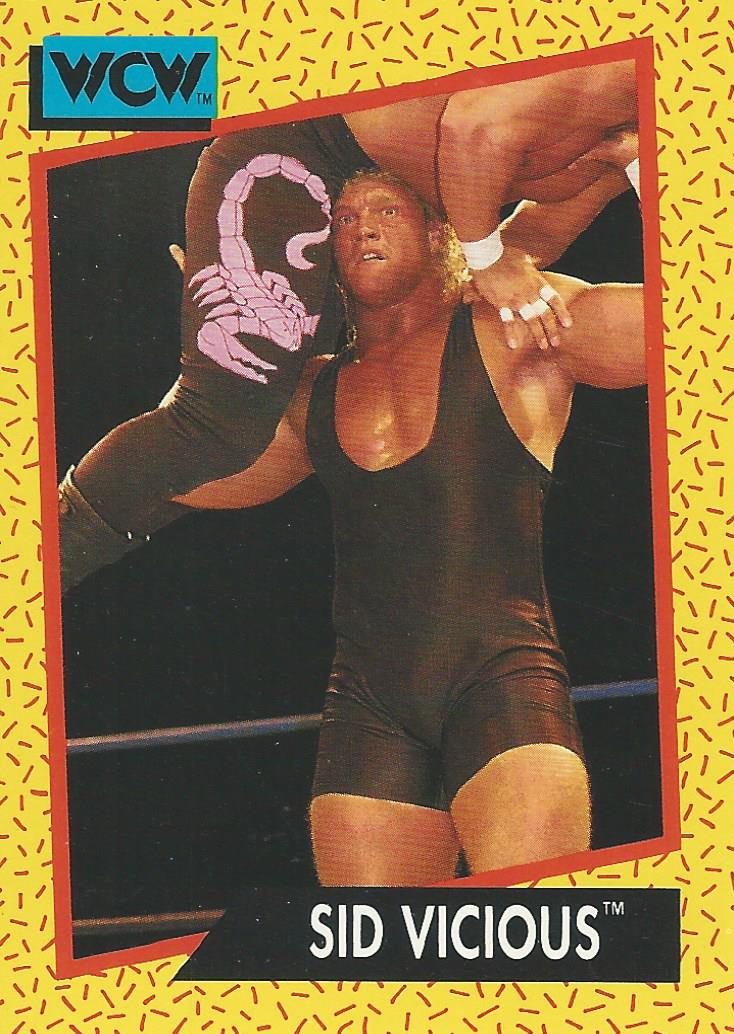 WCW Impel 1991 Trading Cards Sid Vicious No.26