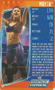 WWE Top Trumps Specials 2009 Maria Kannellis