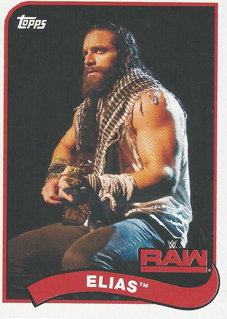 WWE Topps Heritage 2018 Trading Cards Elias No.26