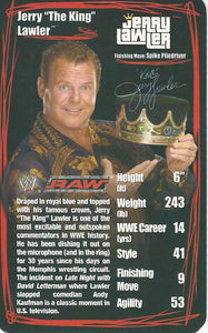 WWE Top Trumps 2006 Superstars 2 Jerry Lawler