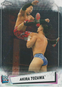 WWE Topps Chrome 2021 Trading Cards Akira Tozawa No.2