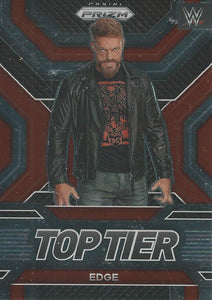 WWE Panini Prizm 2023 Trading Cards Top Tier Edge No.25