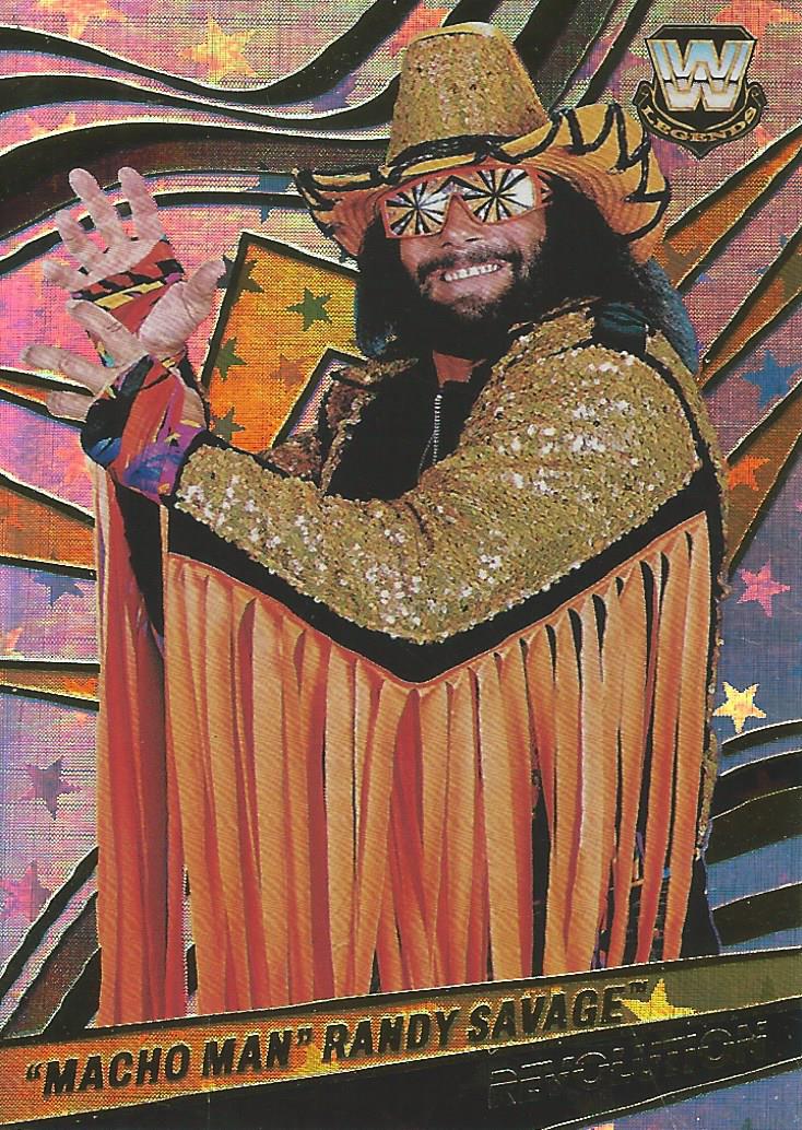 WWE Panini Revolution 2022 Trading Cards Randy Savage No.129 ASTRO