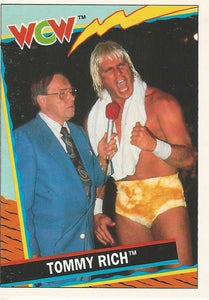WCW Topps 1992 Trading Cards Tommy Rich No.27