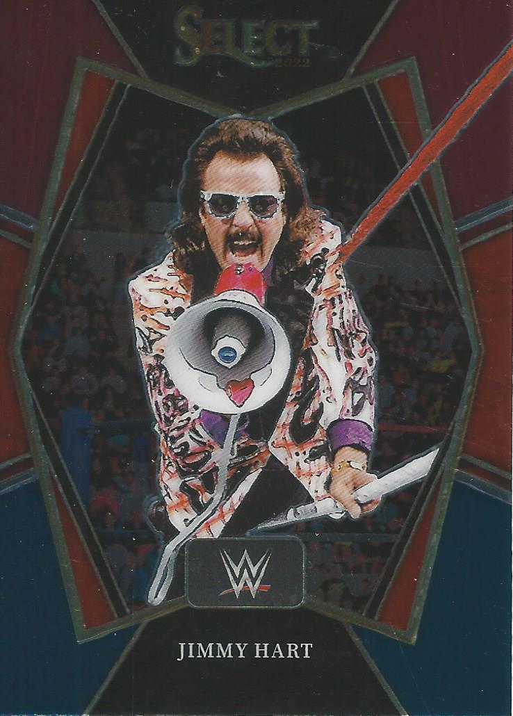 WWE Panini Select 2022 Trading Cards Jimmy Hart Red/Silver/Blue No.115