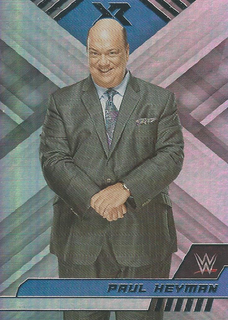 WWE Panini Chronicles 2023 Trading Cards Paul Heyman No.282