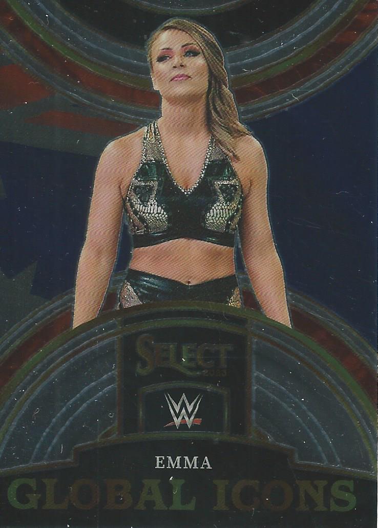 WWE Panini Select 2023 Trading Cards Global Icons Emma No.28
