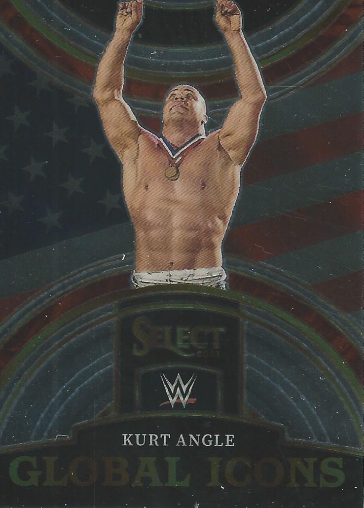 WWE Panini Select 2023 Trading Cards Kurt Angle Global Icons No.23